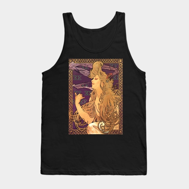 Job by Alphonse Mucha Tank Top by Artimaeus